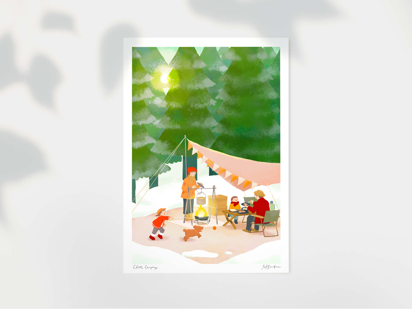 Chill Camping 露營時間 - Poster