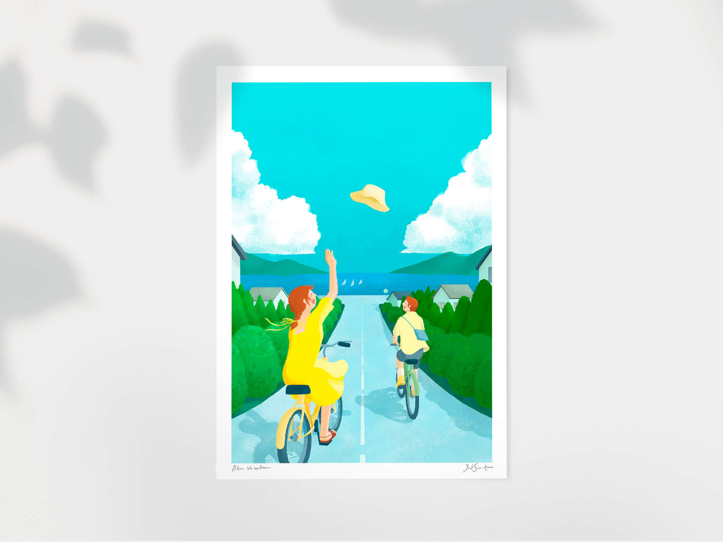 Blue Vacation 蔚藍假期 - Poster