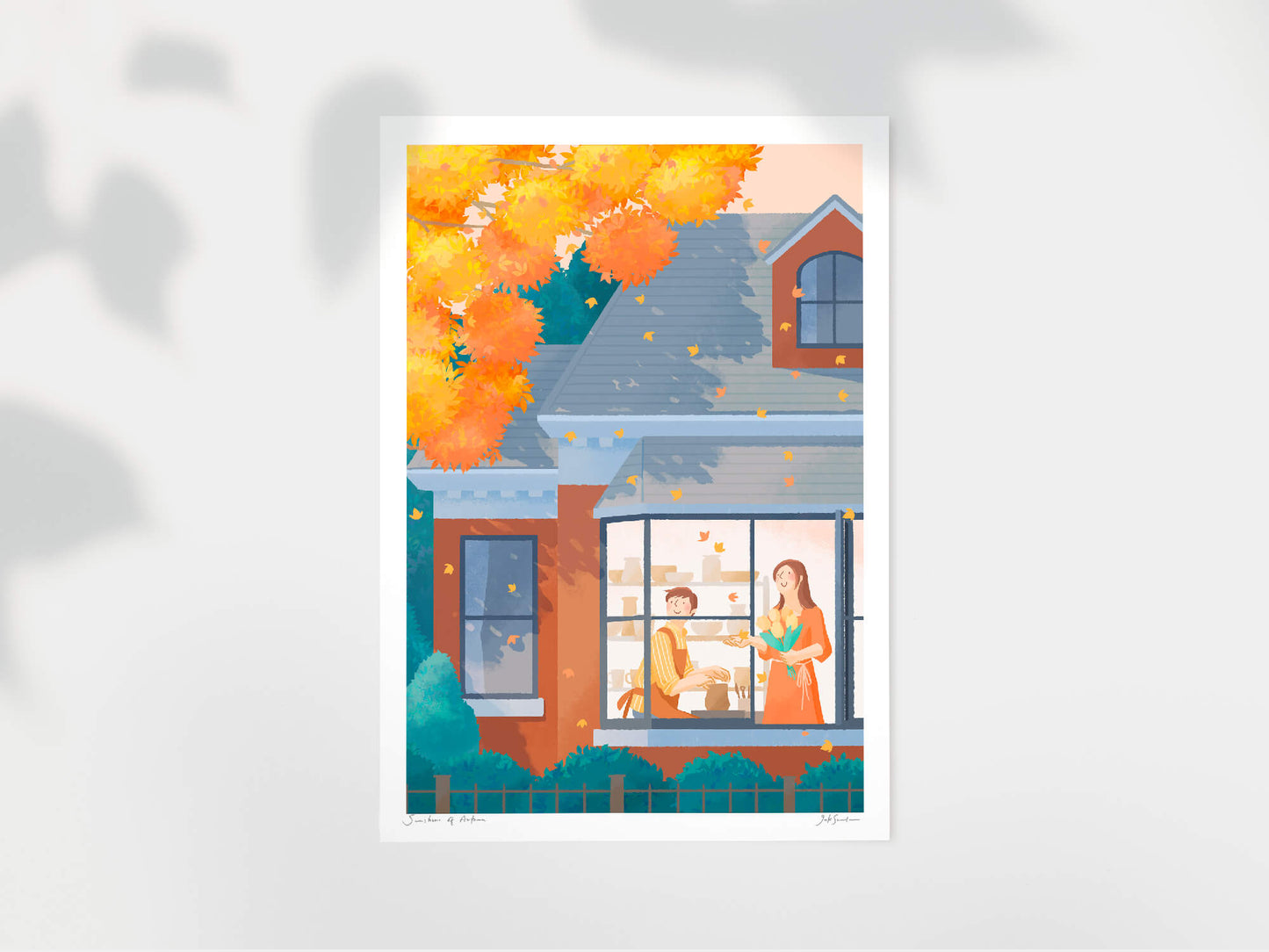 Sunshine of Autumn 秋天的陽光 - Poster