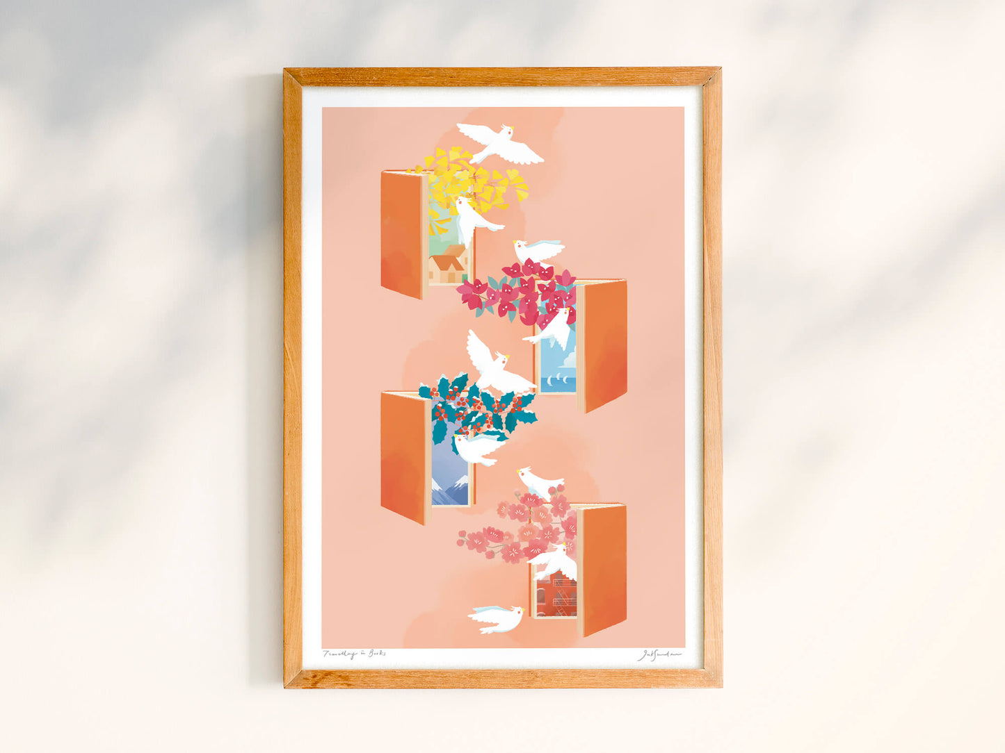 Travelling in Books 書中旅行 - Poster