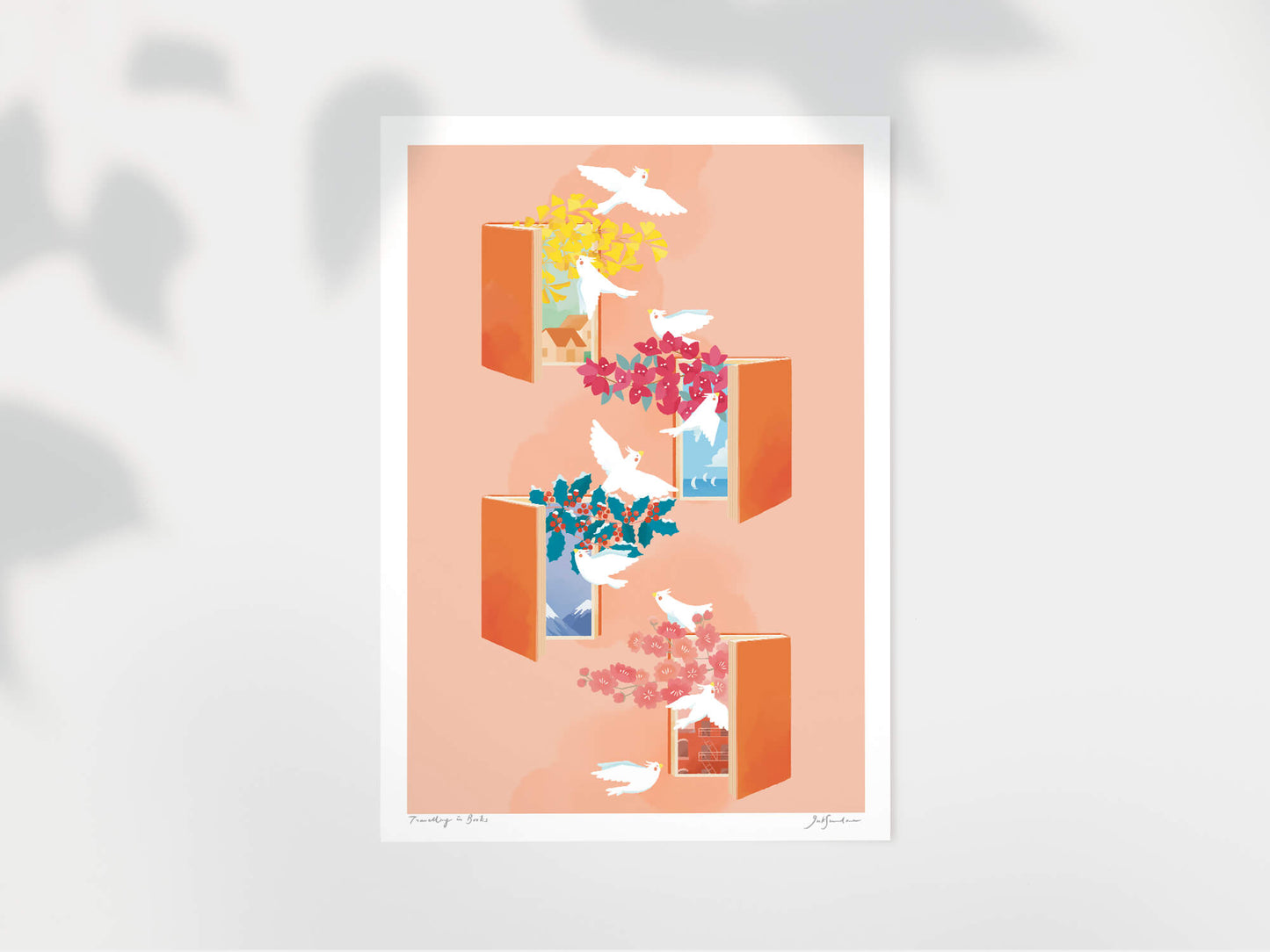 Travelling in Books 書中旅行 - Poster
