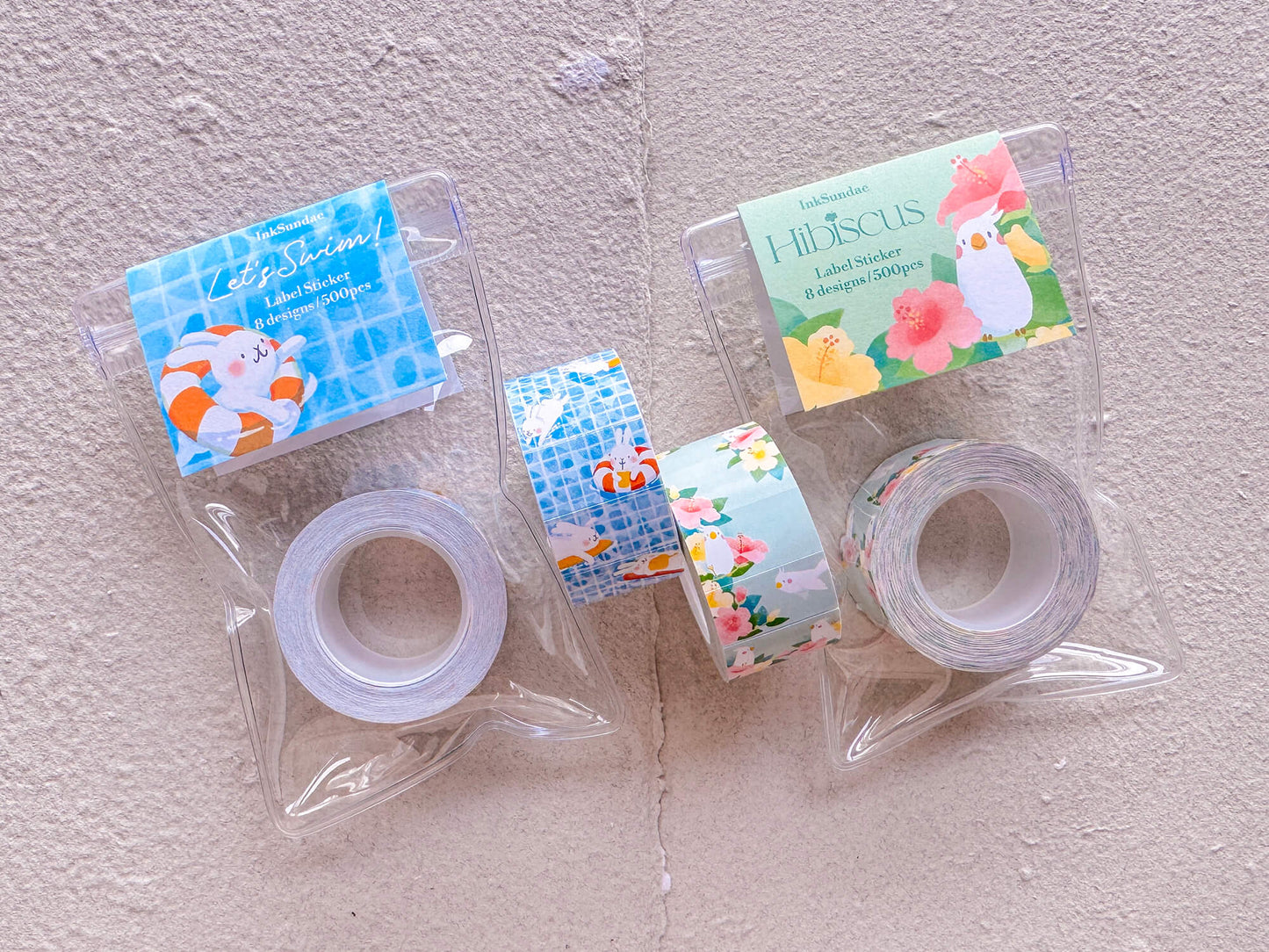Let's Swim 游吧!游吧! - Label Sticker