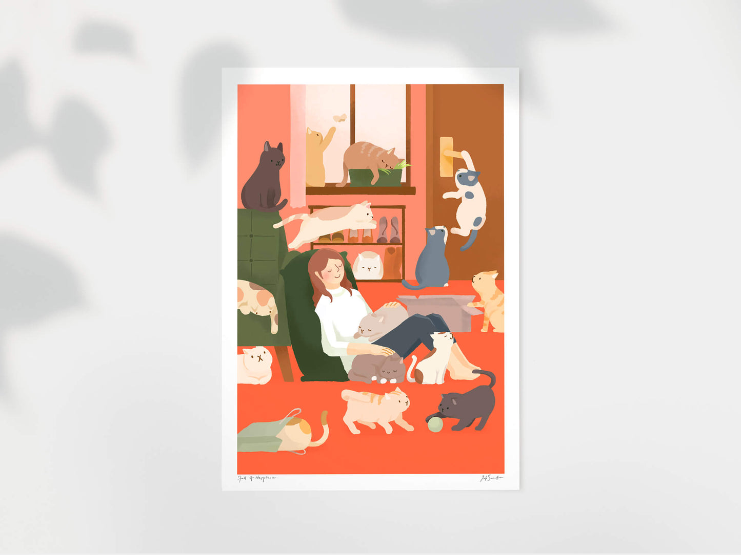 Full of Happiness 有貓就幸福 - Poster