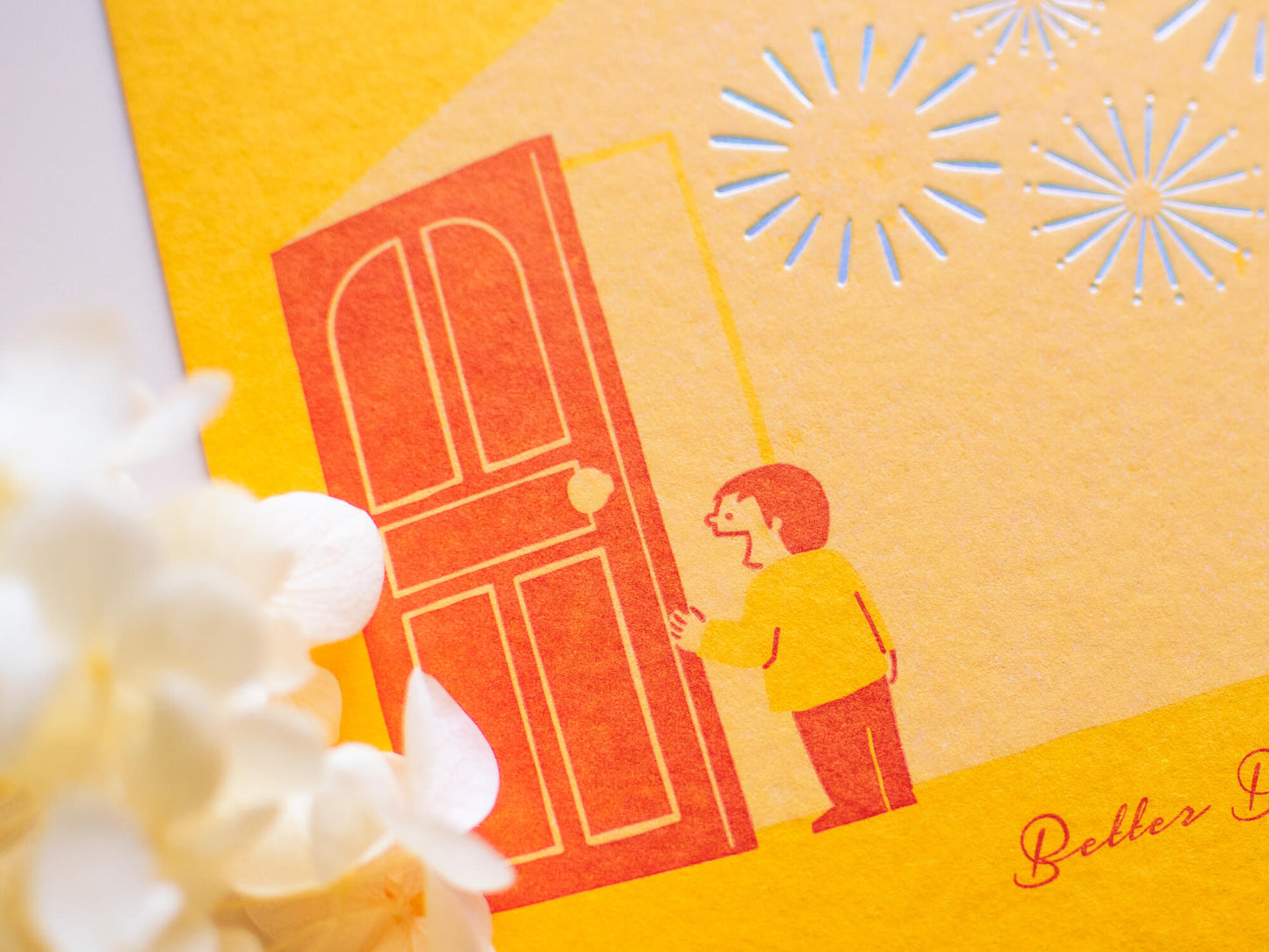 Better Days Are Coming 好日子快來了 (Yellow) - Card