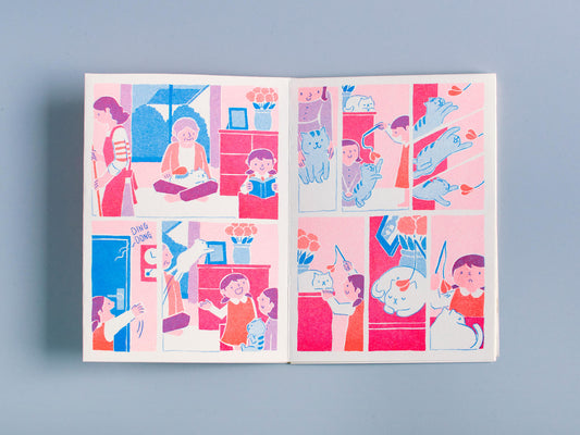 My Dear Old Friend 老地方見 (Folded zine) - zine