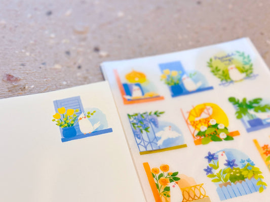 Peaceful Days 平安無事的日子 Vol.1 乾式轉印貼紙 - Print-on Sticker