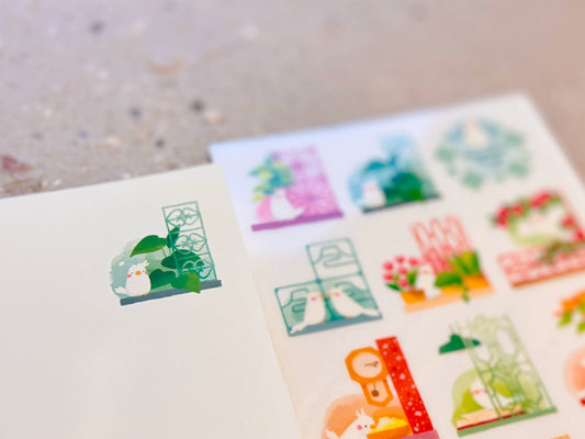 Peaceful Days 平安無事的日子 Vol.2 乾式轉印貼紙 - Print-on Sticker