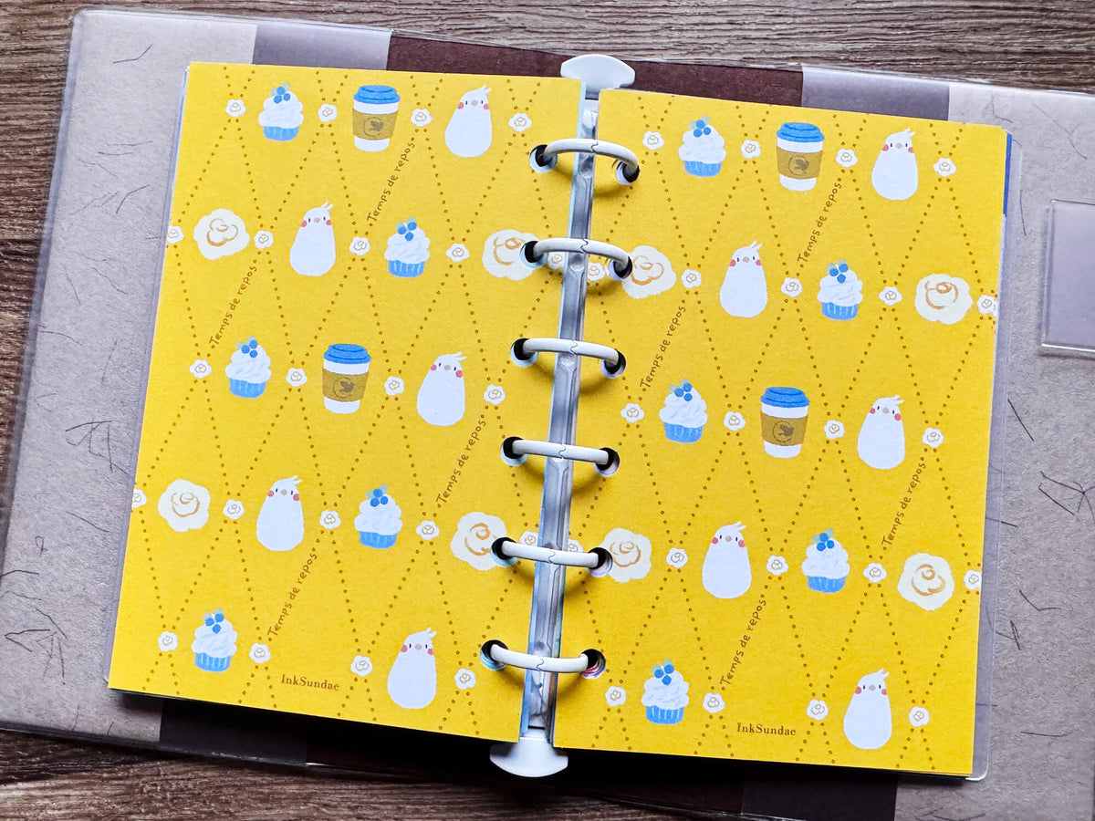 Rest Time 悠閒時光 - 手帳內頁 Mini6 Refill