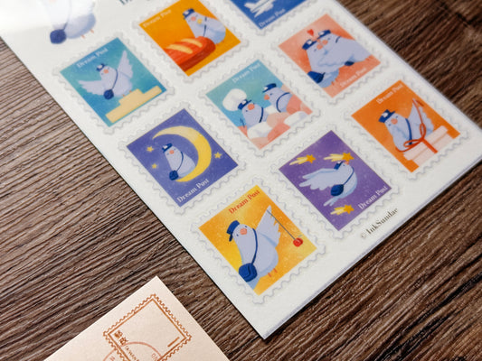 Dream Post 夢境郵政局 Vol.1 乾式轉印貼紙 - Print-on Sticker