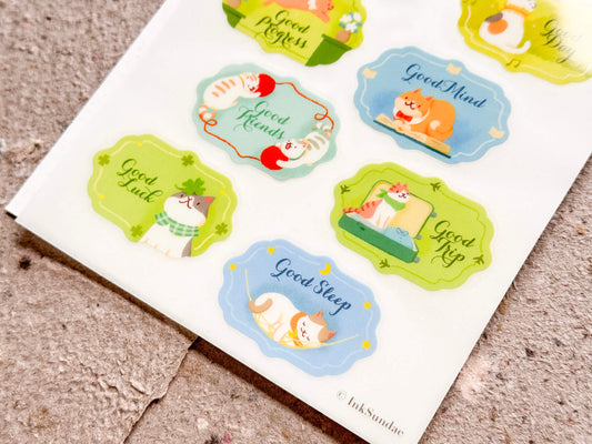Good Day 美好生活 Vol.2 乾式轉印貼紙 - Print-on Sticker