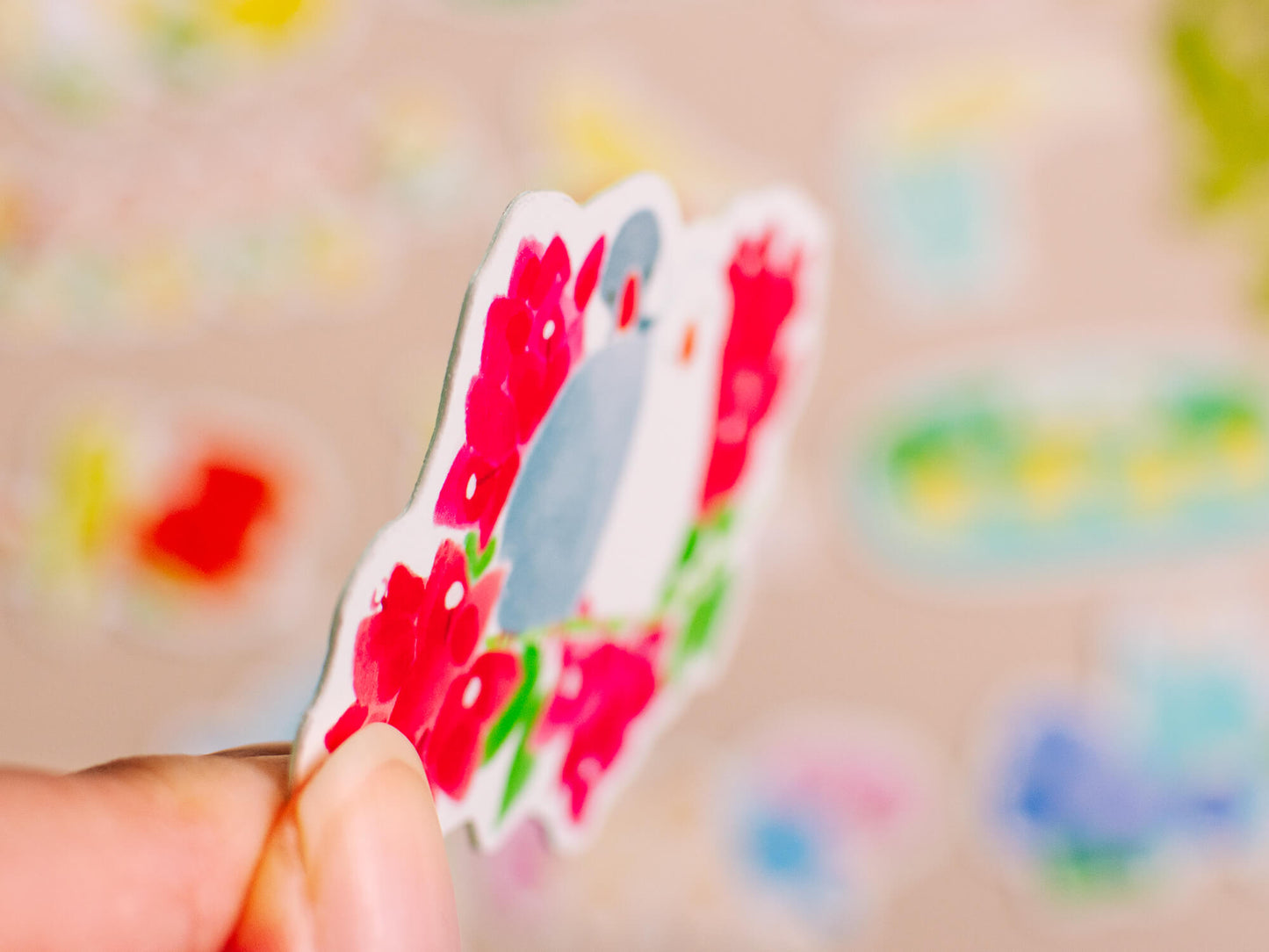 Lovely Bird Guide 可愛小鳥圖鑑 - Sticker
