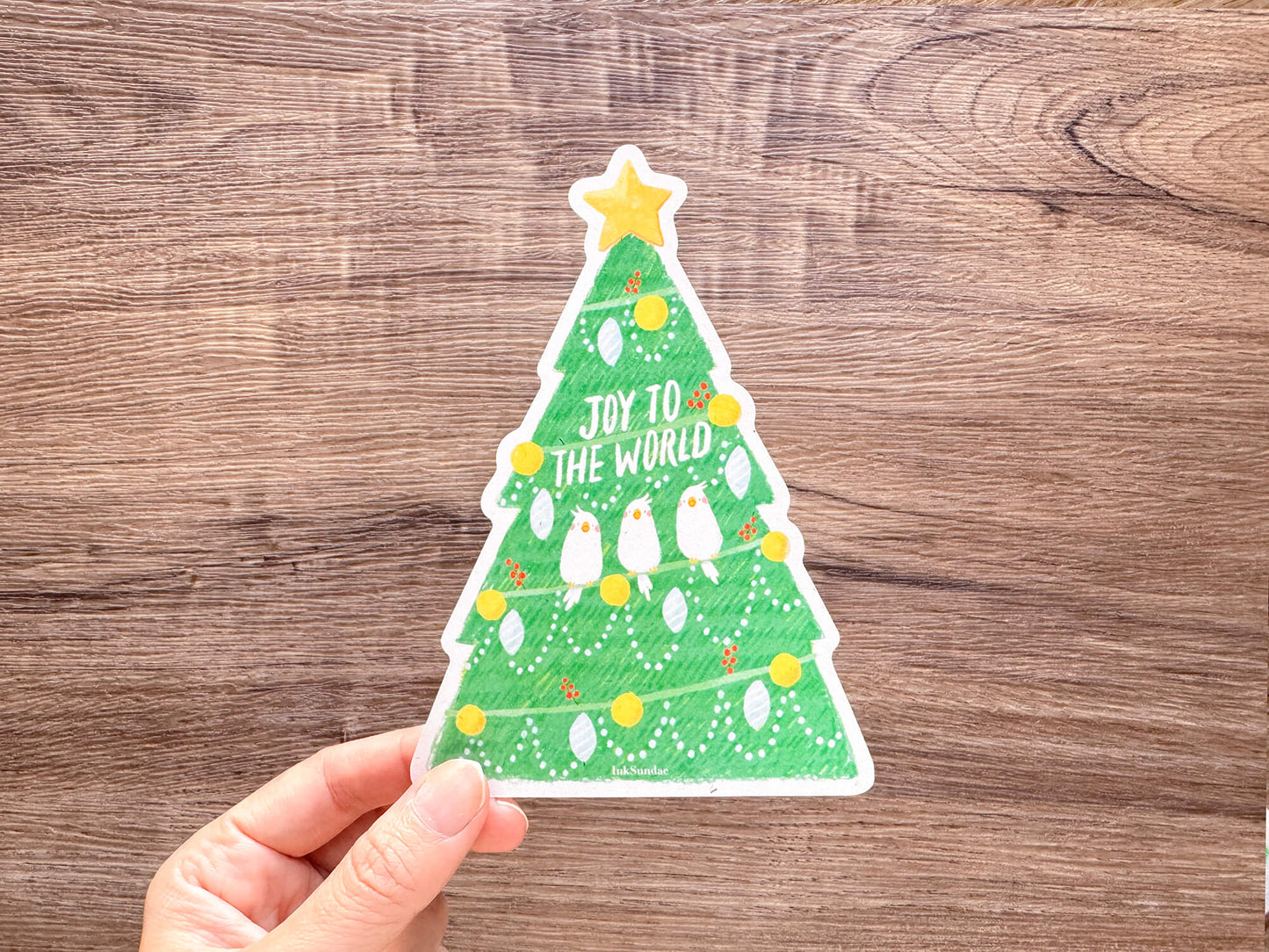 Joy To The World 造型聖誕卡片- Christmas Card