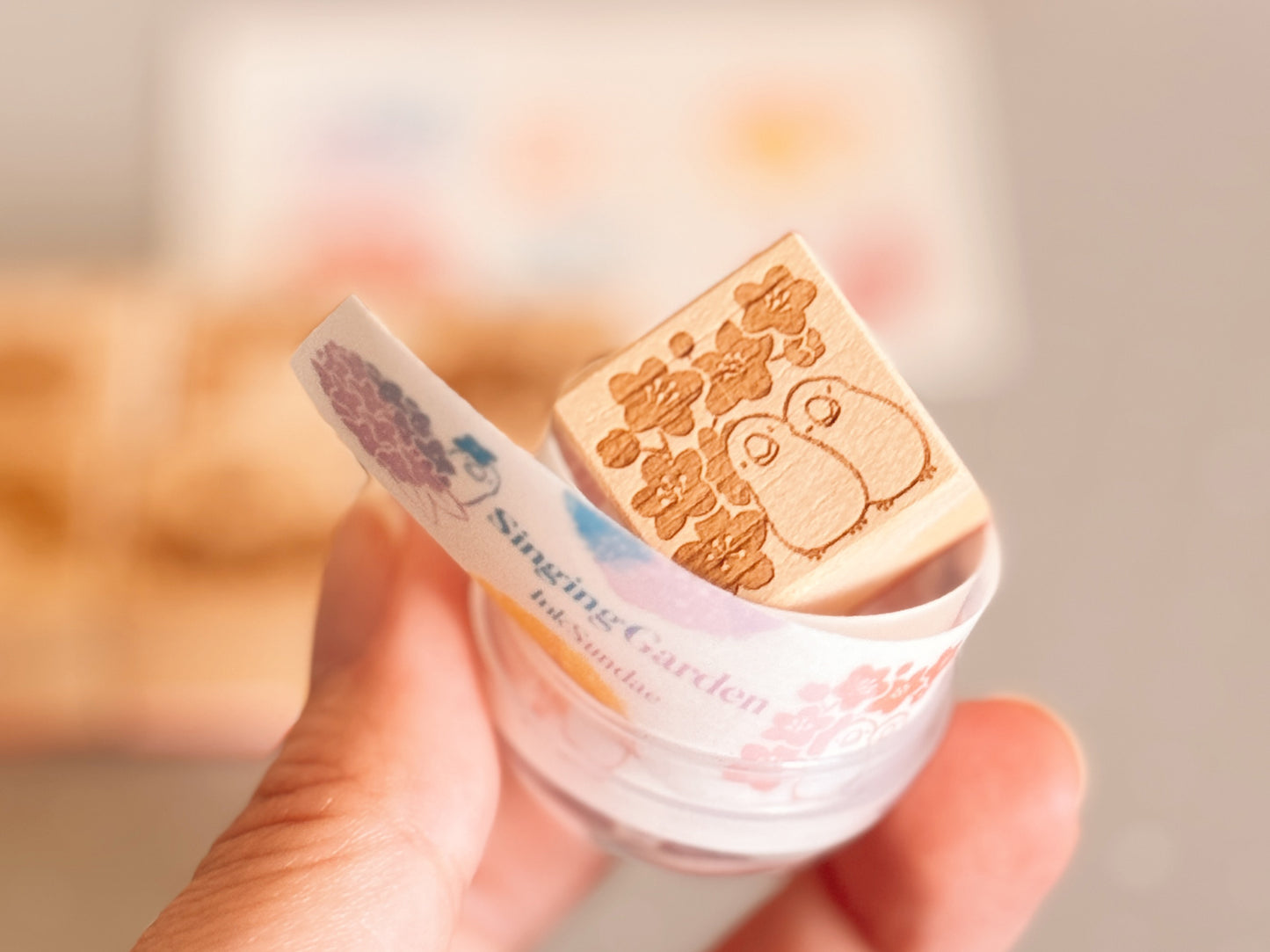 Singing Garden Stamp 印章扭蛋單顆（隨機出貨） - Stamp