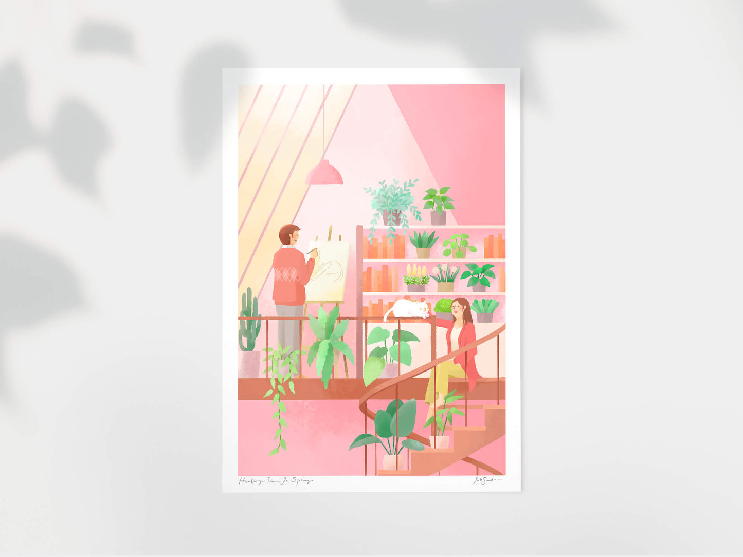 Healing Time in Spring 春日的療癒時光 - Poster