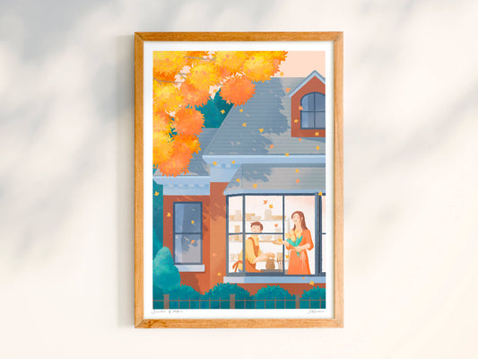 Sunshine of Autumn 秋天的陽光 - Poster