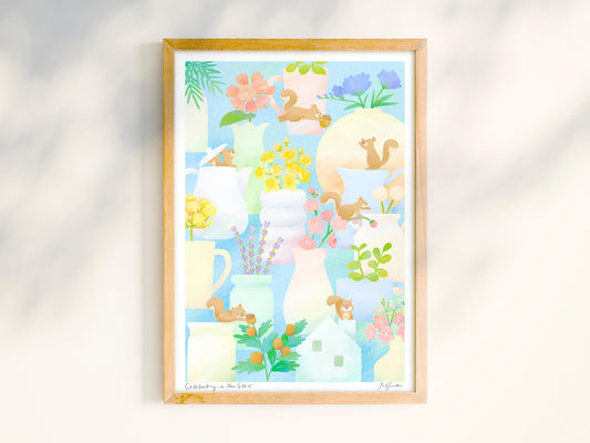 Celebrating a New Start 花開慶典 - Poster