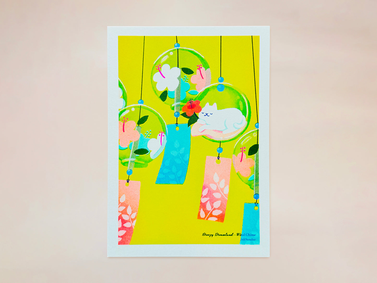 Breezy Dreamland [Wind Chime] 納涼小宇宙 [風鈴] - A5 Mini-poster