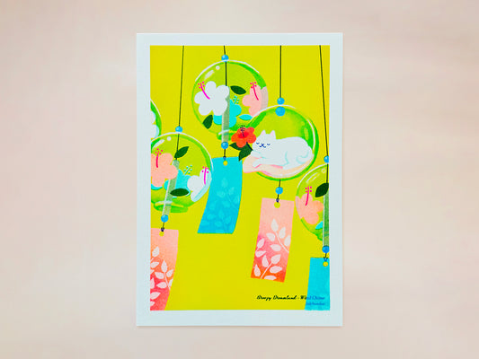 Breezy Dreamland [Wind Chime] 納涼小宇宙 [風鈴] - A5 Mini-poster