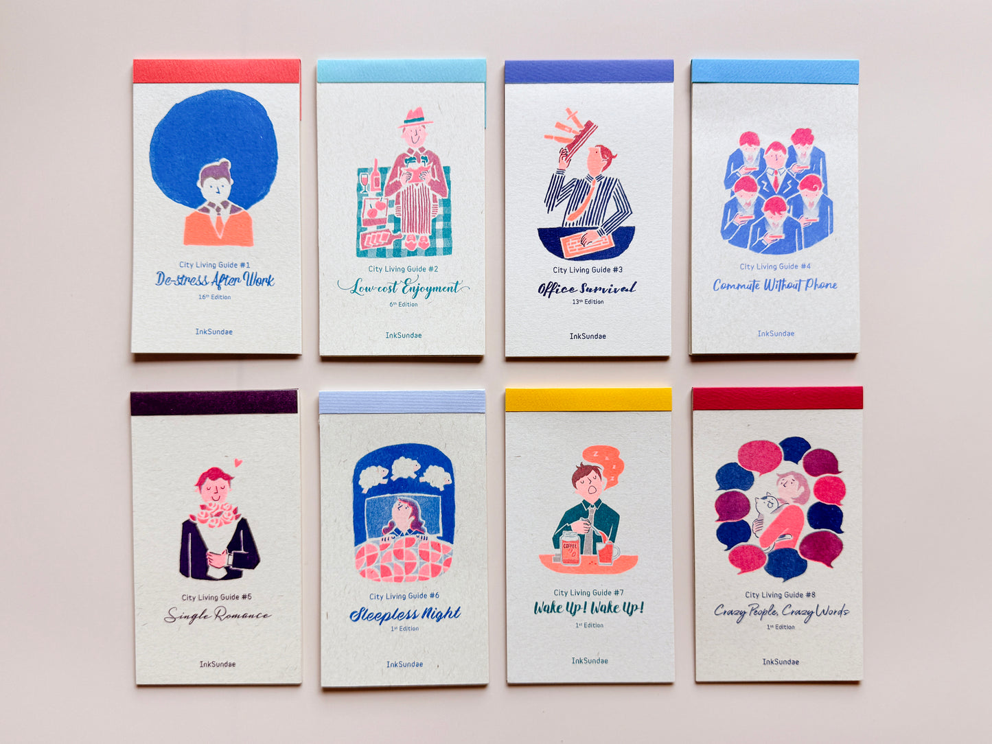 “City Living Guide” Series 城市生活指引 #1-8 - Zine