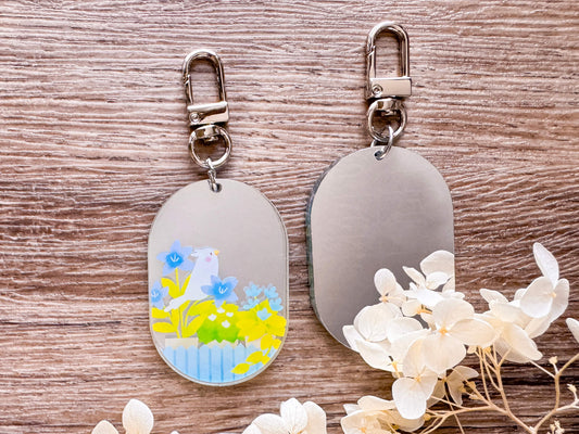 Peaceful Days [Daze] 放空 - 鏡面壓克力吊飾 Keychain