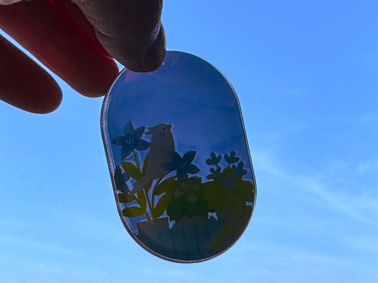 Peaceful Days [Daze] 放空 - 鏡面壓克力吊飾 Keychain