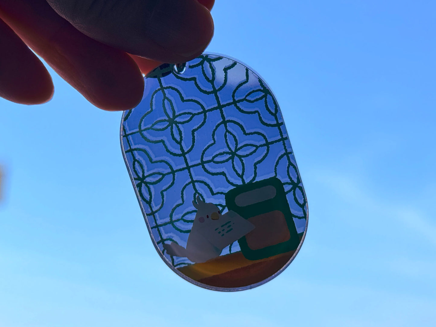 Peaceful Days [Good News] 喜訊 - 鏡面壓克力吊飾 Keychain