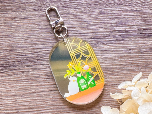 Peaceful Days [Tipsy] 微醺 - 鏡面壓克力吊飾 Keychain