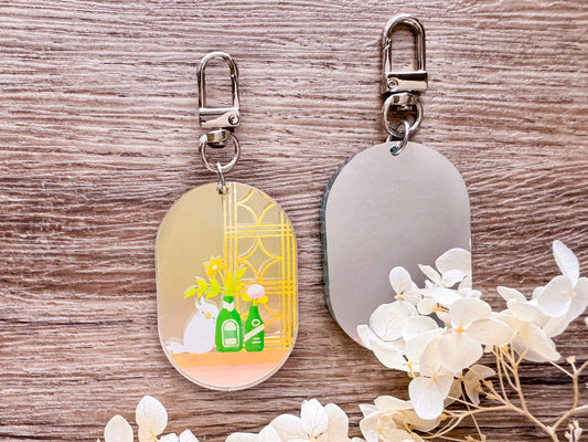Peaceful Days [Tipsy] 微醺 - 鏡面壓克力吊飾 Keychain