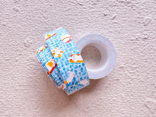 Let's Swim 游吧！游吧！ - Label Sticker