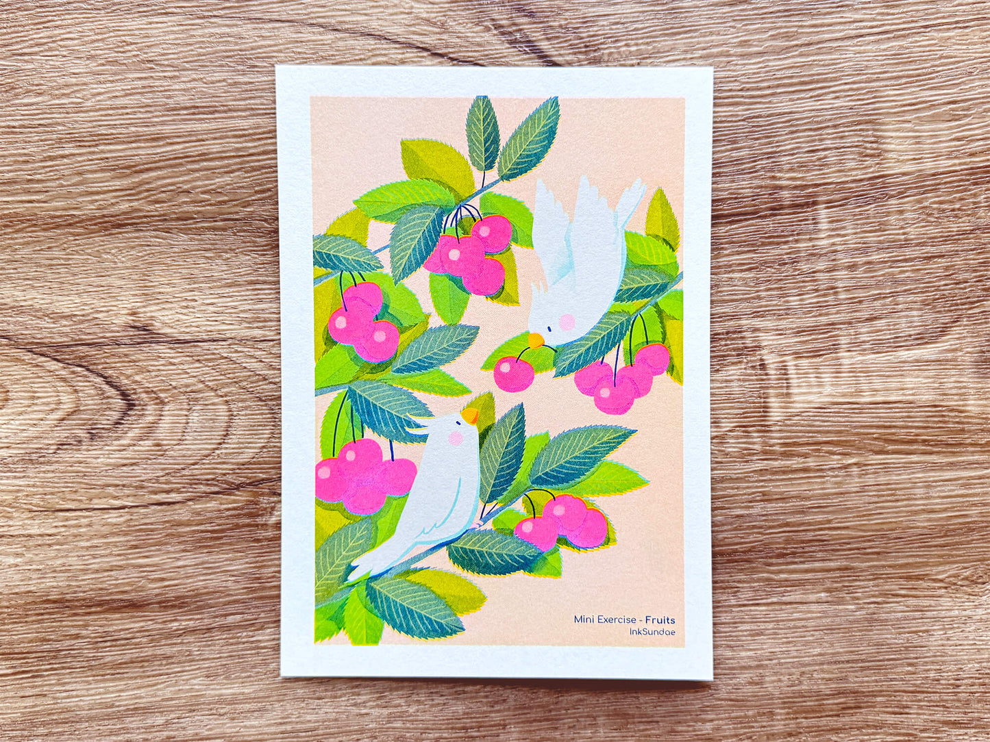 Mini Exercise [Fruit] 日日練習 [水果] - A5 Mini-poster