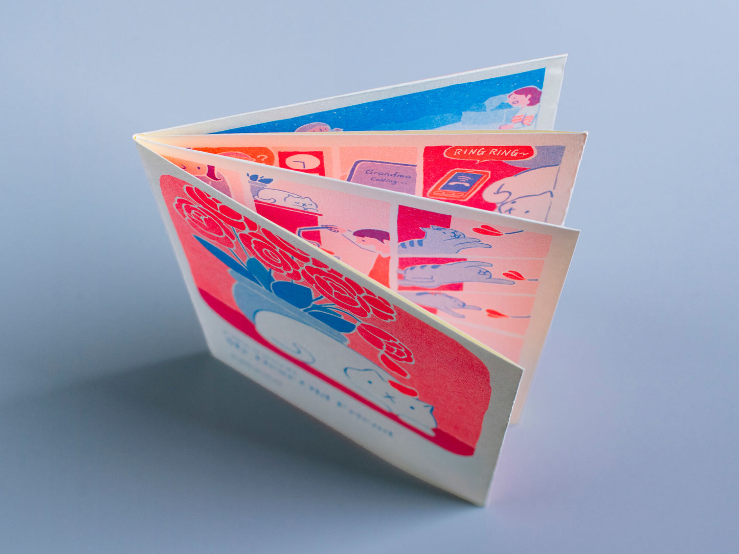 My Dear Old Friend 老地方見 (Folded zine) - zine