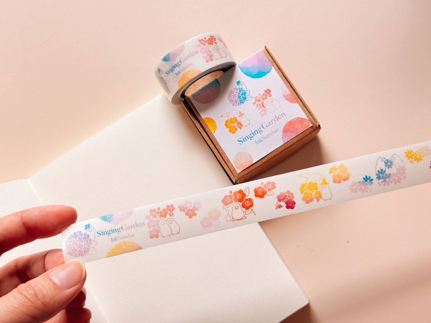 Singing Garden PET 紙膠帶 - PET Washi Tape