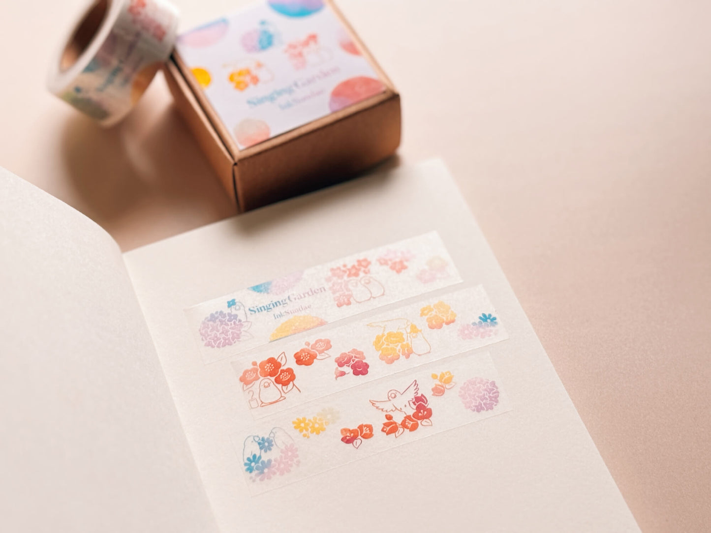 Singing Garden PET 紙膠帶 - PET Washi Tape