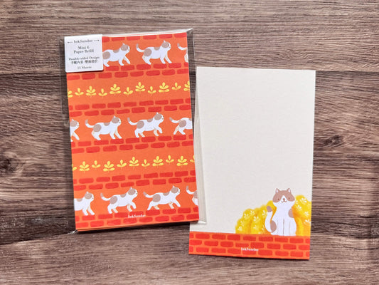 Oh! Meow : Wall 這邊有貓：牆上 - 手帳內頁 Mini6 Refill