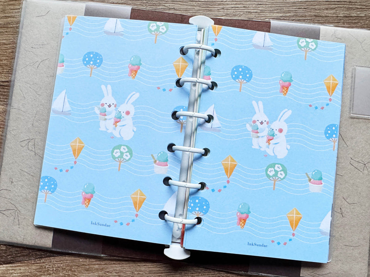 Seaside Summer : Day 海邊之夏：日 - 手帳內頁 Mini6 Refill