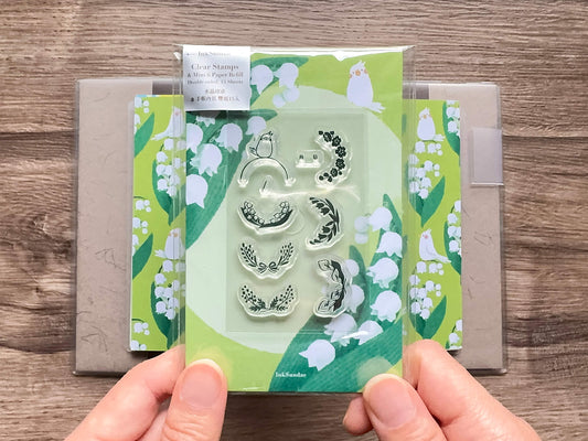 Blooming Days 花開日子 - 水晶印章 Clear Stamp