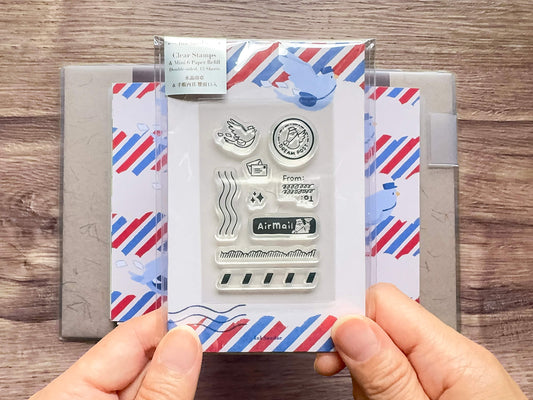 Homing pigeon 夢境小信鴿 - 水晶印章 Clear Stamp