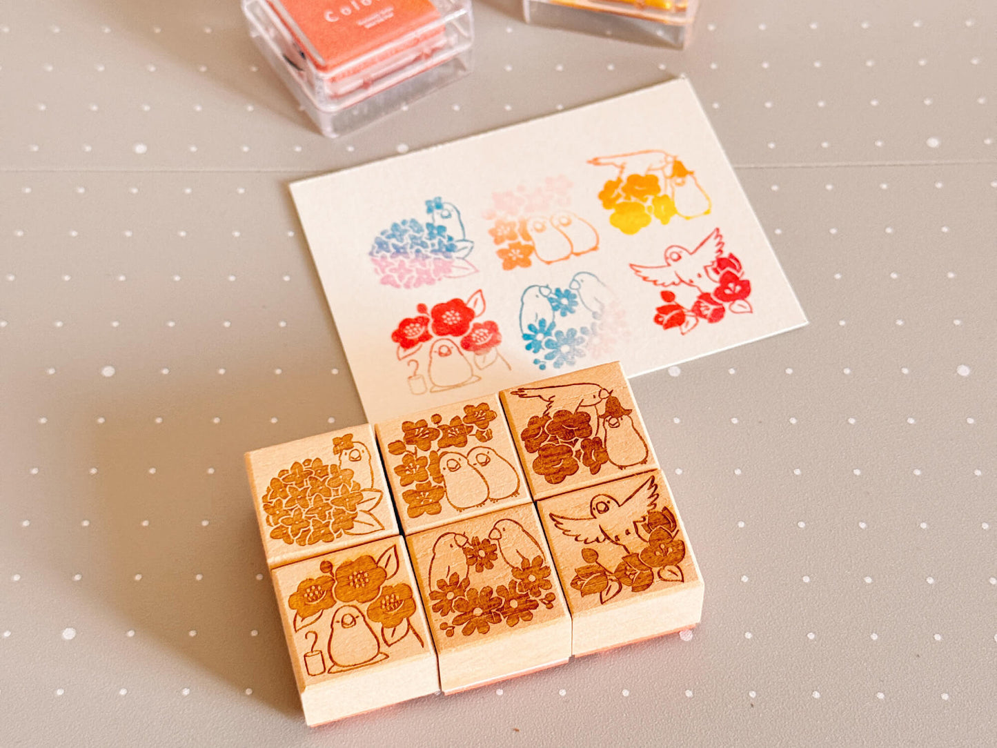 Singing Garden Stamp Set 印章扭蛋全套 - Stamp