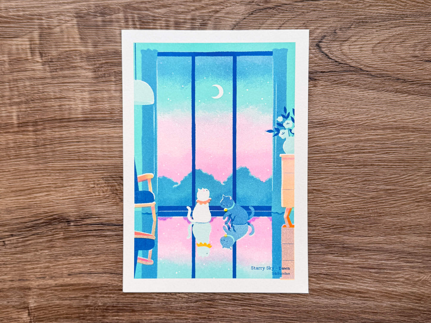 Starry Sky [Dawn] 星星的日與夜[破曉] - A5 Mini-poster