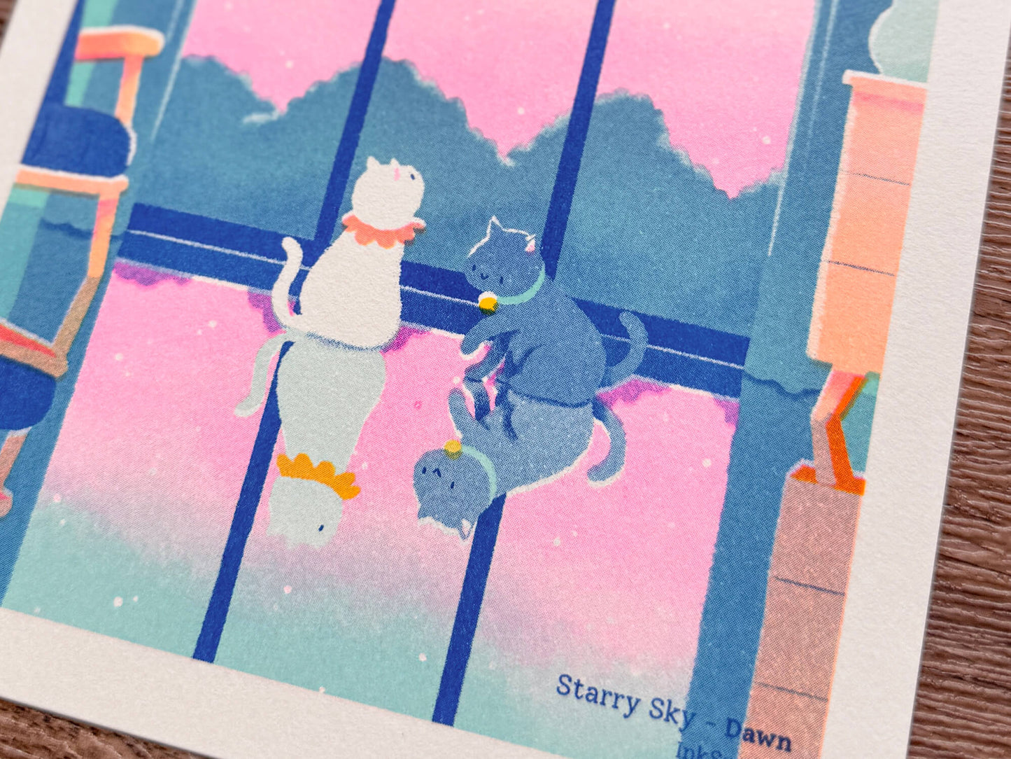 Starry Sky [Dawn] 星星的日與夜[破曉] - A5 Mini-poster