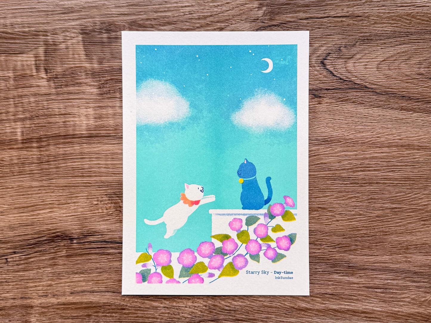 Starry Sky [Day-time] 星星的日與夜[白晝] - A5 Mini-poster