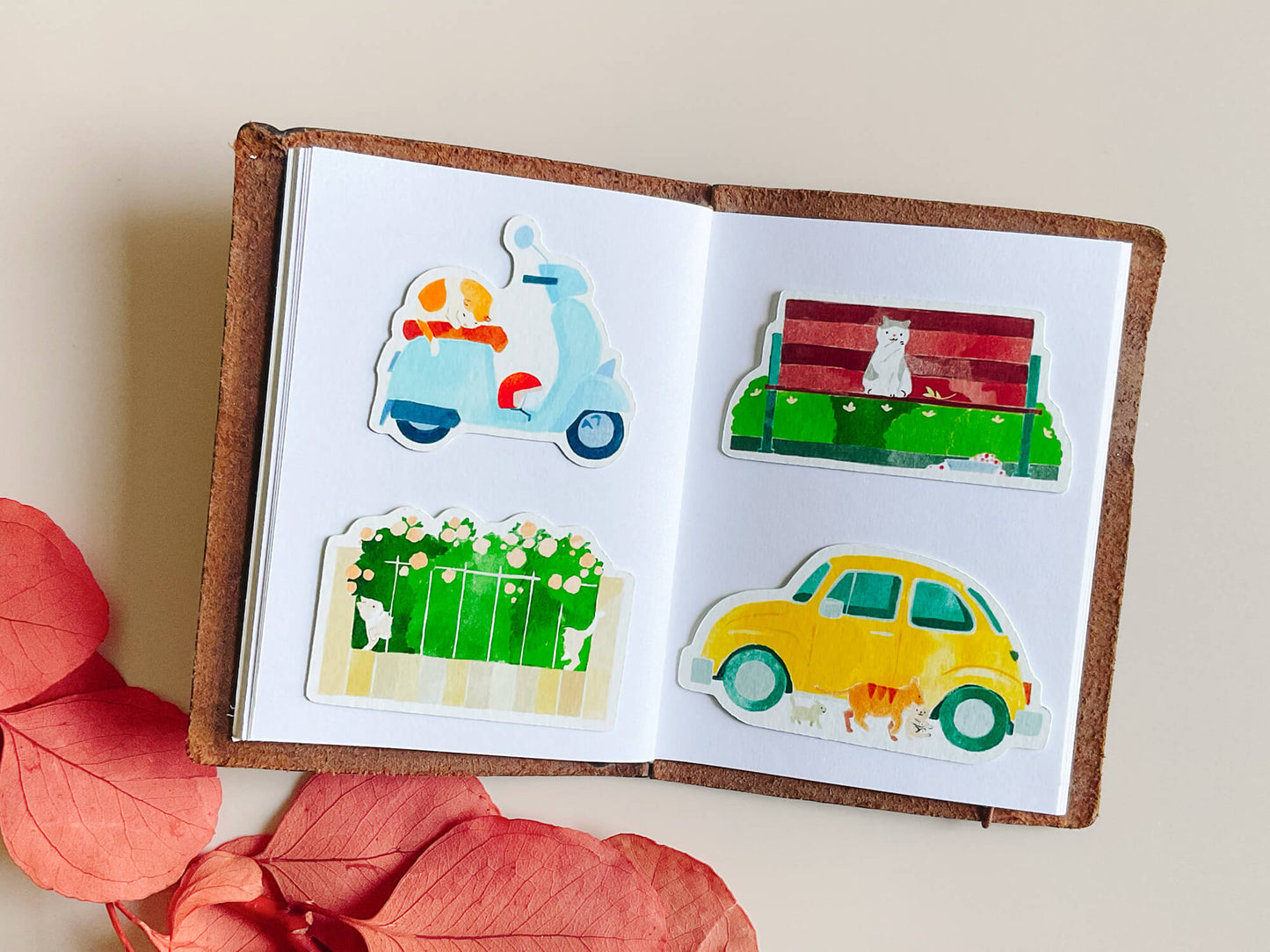 Travelling Cats 貓咪小旅行 - Sticker