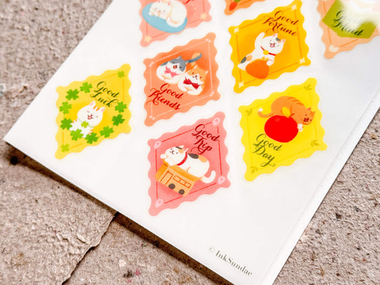 Good Day 美好生活 Vol.1 乾式轉印貼紙 - Print-on Sticker