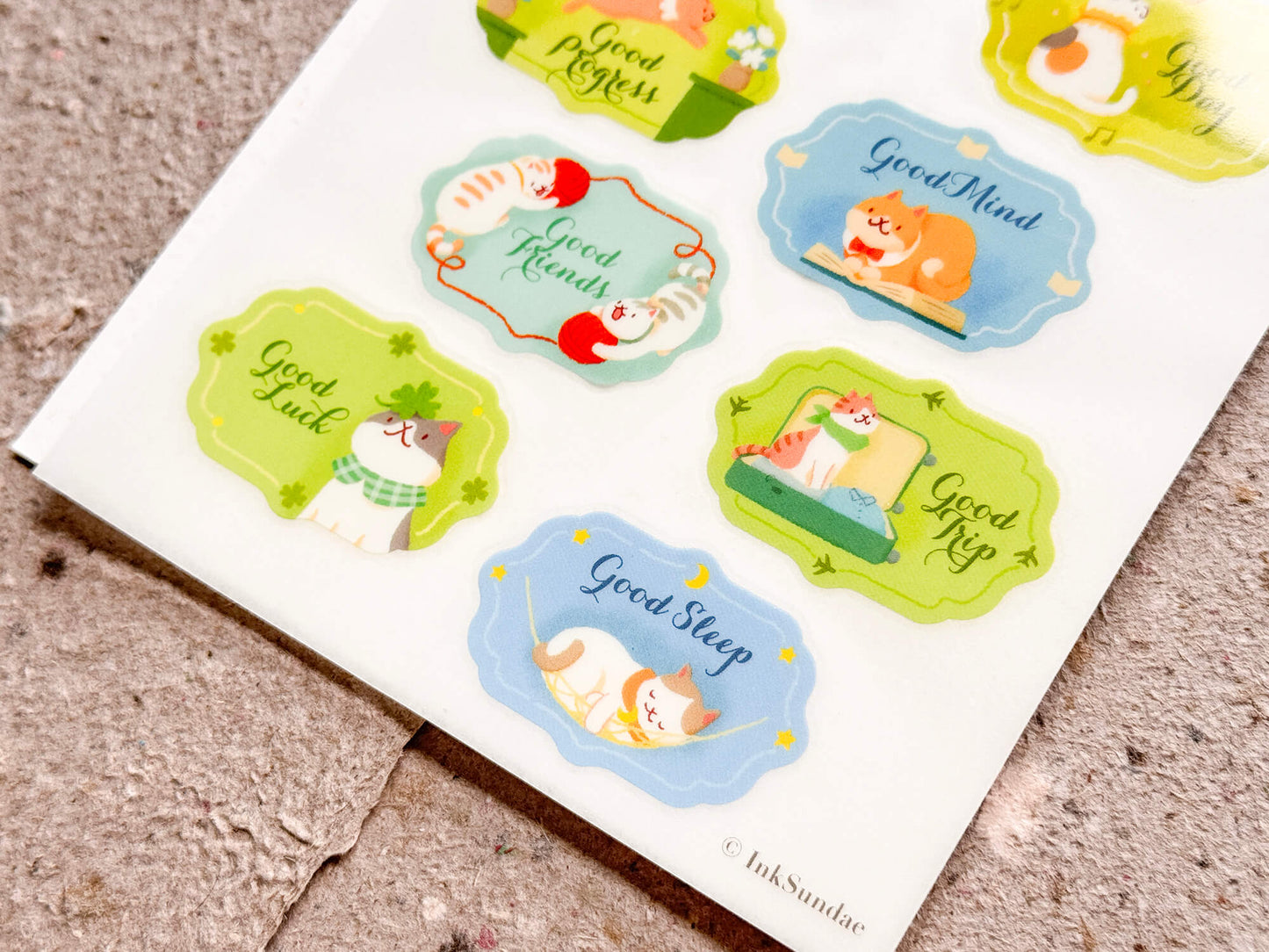 Good Day 美好生活 Vol.2 乾式轉印貼紙 - Print-on Sticker