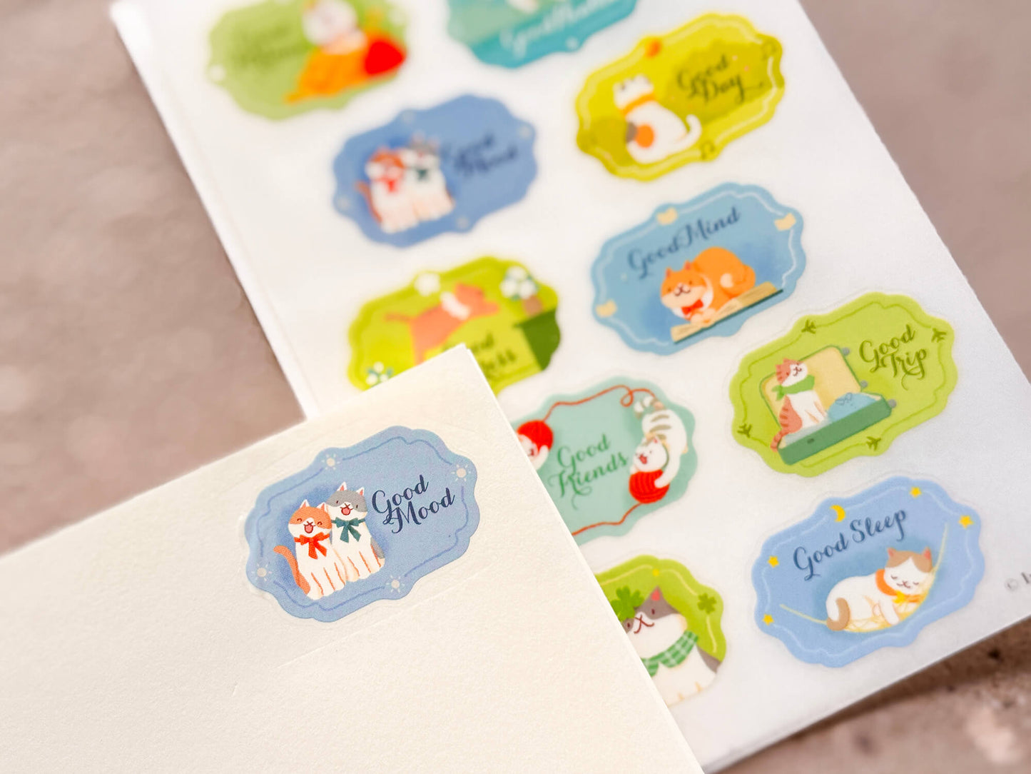 Good Day 美好生活 Vol.2 乾式轉印貼紙 - Print-on Sticker