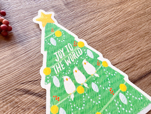 Joy To The World 造型聖誕卡片- Christmas Card