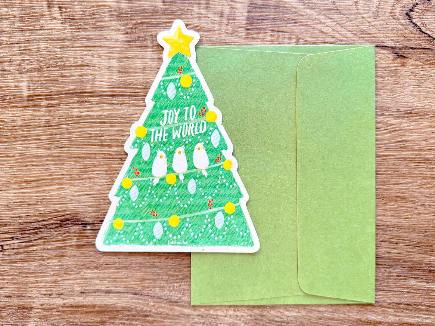 Joy To The World 造型聖誕卡片- Christmas Card